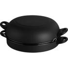 Churrasqueira Grill Fogão Grelha 30Cm Linha Color Cor Preto