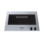 Churrasqueira grill top chef de embutir inox