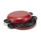 Churrasqueira Para Fogão Grill 30 Rouge