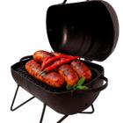 Churrasqueira Portátil Bafinho MK com Economia de Carvão e Assados Suculentos