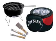 Churrasqueira Portátil Cooler Grill E Utensilios - Jim Beam