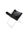 Churrasqueira Portátil Dobravel Camping Desmontavel Aço Inox Cor Preto