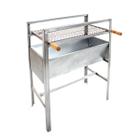 Churrasqueira Portátil em Aço Galvanizado Resistente Fixa Grelha Inox G50