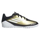 Chuteira Adidas Society F50 Club Messi Ouro e Preto - Masculino