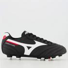 Chuteira Campo Mizuno Morelia Classic MD Masculino Preto