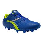 Chuteira Futebol Campo Ibal Viper 100% Couro Sola Costurada