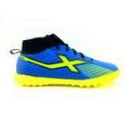 Chuteira Futebol De Society Oxn Fusion Grip 4 Neo PVC Adulto - Tam 34/44 - Ref 39281