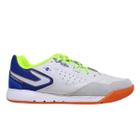 Chuteira Futsal Dominator Fuse Pro V Topper - Branco Azul