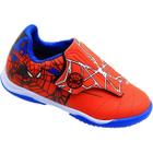 Chuteira Futsal Dray Marvel Homem Aranha Infantil Futebol Indoor Menino