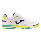 Chuteira Futsal Joma Top Flex Rebound Branco+Amarelo