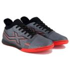 Chuteira Futsal Oxn Velox 4 Neo Masculina - Grafite e Coral