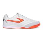 Chuteira futsal topper letra iii tp03900002 branco/coral