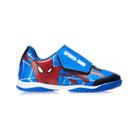 Chuteira Infantil Marvel Futsal Society Spider-Man 4115 Azul