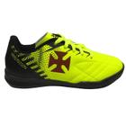 Chuteira Infantil Vasco Original Oxn Avanti 2 Indoor X-Pro Amarelo Neon - Oxn Especialista Em Futebol