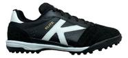 Chuteira Kelme Elite Couro Society Preto