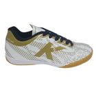 Chuteira Kelme Sin Titan Society Masculino - Branco e Dourado