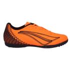 Chuteira penalty society masculina bravo xxii laranja preto