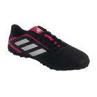 Chuteira Society Adidas Artilheira VI Masculina - Preto e Rosa