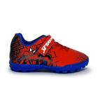 Chuteira Society Infantil Dray Marvel 4302 - Homem Aranha - Vermelho