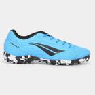 Chuteira Society Infantil Penalty Matis XXI - Azul e Preto