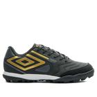 Chuteira Society Umbro Pro 5 Bump Club Preto/dourado