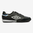 Chuteira Society Umbro Speciali Classic Cor: Preto E Azul - Tamanho: 41