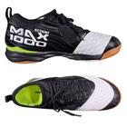 Tênis Penalty Futsal Max 1000 Ecoknit Masculino 124223-1160 - Branco/Preto  - Botoli Esportes: Tênis, Roupas e Acessórios Esportivos