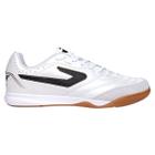 Chuteira Topper Maestro TD IV Futsal Masculino - Branco e Preto