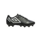 Chuteira Umbro Campo Orbit JR Preto e Cinza - Infantil