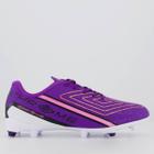 Chuteira Umbro Chrome Campo Roxa