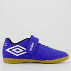 Chuteira Umbro Neo Strikers Futsal Juvenil Azul