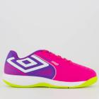 Chuteira Umbro Pro 5 Futsal Juvenil Rosa