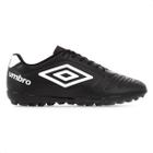 Chuteira Umbro Society Class Preto e Branca - Masculina