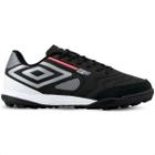 Chuteira Umbro Society Pro 5 Bump Club Preta e Cinza - Masculina