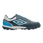 Chuteira Umbro Society X-Confort Marinho e Azul - Masculino