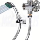 Chuveirinho desviador com ducha de mão luxo cromado 