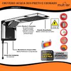 Chuveiro 110v 5500w Lorenzetti Acqua Duo Preto e Cromado Mod. 7510106