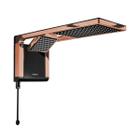 Chuveiro Acqua Duo Rose Gold/Preto 220V7800W Lorenzetti