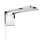 Chuveiro Acqua Storm Ultra Eletrônica Lorenzetti 220V~7800W Branco-Cromado