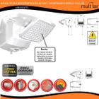 Chuveiro Branco Ducha Futura Multitemperaturas 220v 7500w Lorenzetti Mod. 7531282