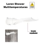 Chuveiro Ducha Loren Shower Multitemperaturas 220V 7500W Lorenzetti Branco