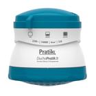 Chuveiro Ducha Pratik 3 Temperaturas, Branco/Azul Claro, 5400W