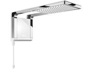 Chuveiro Eletrônico Lorenzetti Acqua Storm Ultra - 7800W Branco e Cromado Temperatura Gradual