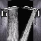 Chuveiro l&c acqua duo preto/cromado 220x7800 lorenzetti