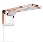 Chuveiro Lorenzetti Acqua Duo Ultra Eletrônico Branco Rose Gold