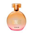 Ciclo cosméticos sunset deo colônia - perfume feminino 100ml