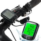 Ciclocomputador Bike Luz LED Display Claro e Resistente