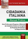 Cidadania Italiana - Manual Prático - Juruá
