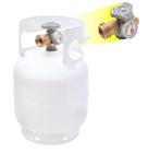 Cilindro de tanque de propano Flame King YSN5LB-GAUGE 2,27 kg branco