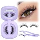 Cílios Magnéticos Lanflower - Reutilizáveis com Aplicador - Look Natural